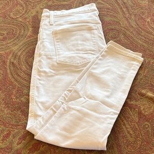 Madewell Women's Cream Skinny Jeans